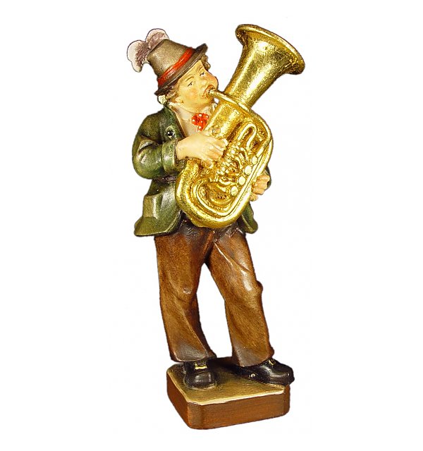 1866 - Musikant mit Tuba