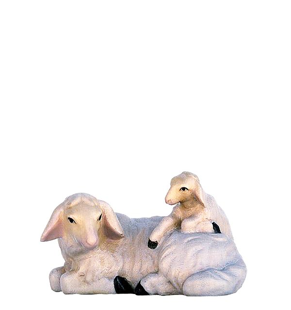 SO4040 - Schaf liegend mit Lamm