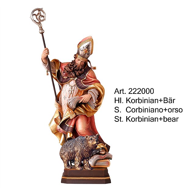 PE222000 - St.Korbinian with bear