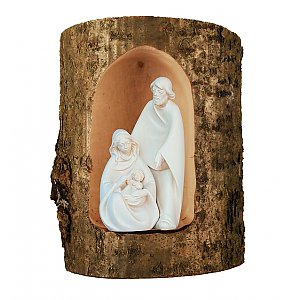 SA2755 - Tree trunk with Holy Family