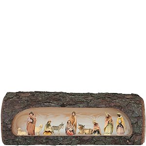 SA7303 - Tree trunk with 12 figures