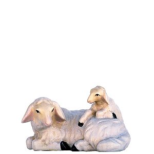 SO4040019 - Schaf liegend mit Lamm